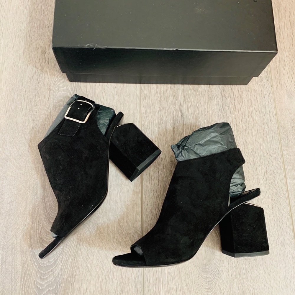 Host Pick Last Pair NEW Alexander Wang Nadia Suede Slingback Sandals